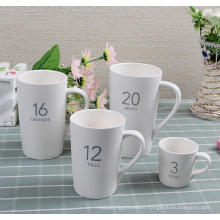 Haonai 2015hot sales!3-20 OZ ceramic coffee mug